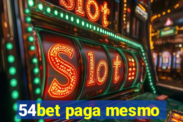 54bet paga mesmo